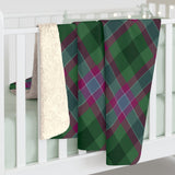 Dunans Rising Tartan Fleece Blanket