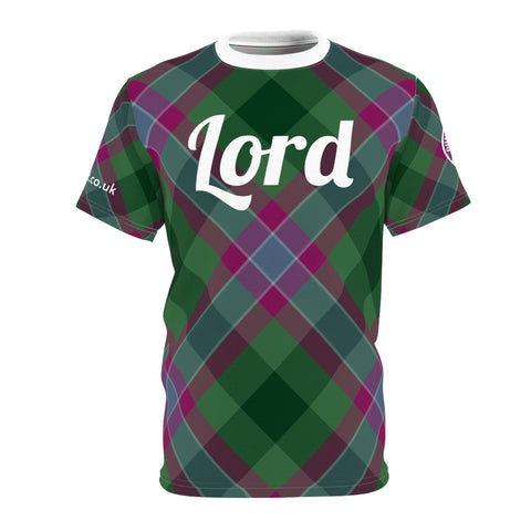 Lord Dunans Rising Tartan Tee Unisex Tee