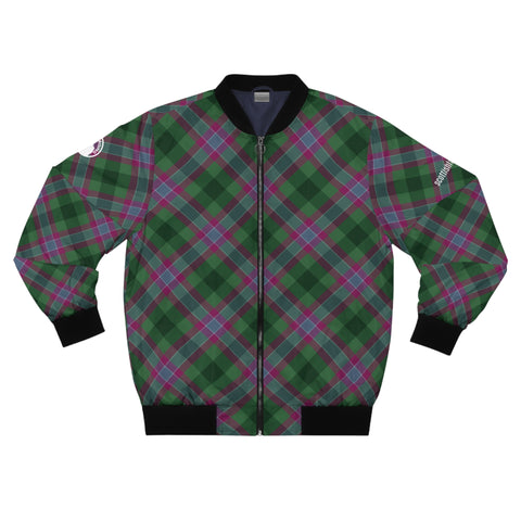 Dunans Rising Tartan Men's Bomber Jacket