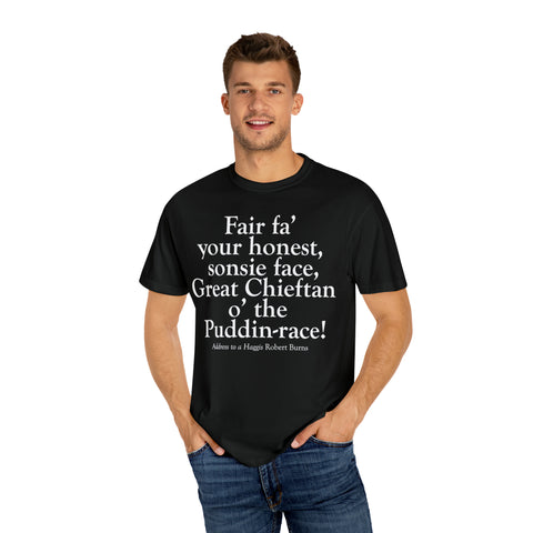 Address To A Haggis Unisex Tee: Celebrating Scotland