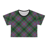 Dunans Rising Tartan Crop Tee
