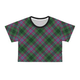 Dunans Rising Tartan Crop Tee
