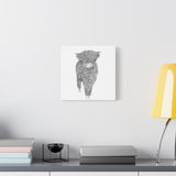 Liosmor Boy (Highland Cow) (Canvas, Stretched, 1.25")