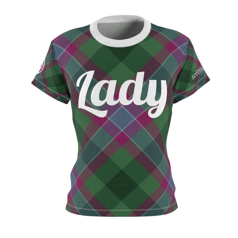 Lady Dunans Rising Tartan Women's Tee