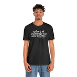 Failure is the condiment that gives success its flavour ... Tee