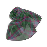 Dunans Rising Tartan Sheer Poly Scarf