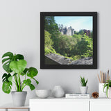 Dunans Castle in Springtime, Framed