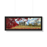 An Autumnal Dunans Castle, Framed
