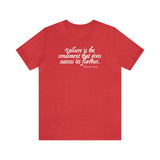 Failure is the condiment that gives success its flavour ... Tee
