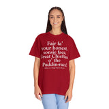 Address To A Haggis Unisex Tee: Celebrating Scotland