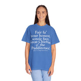 Address To A Haggis Unisex Tee: Celebrating Scotland