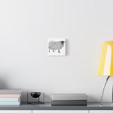 Aries - Highland Ewe (Matte Canvas, Stretched, 1.25")
