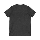 Dunans Rising Tartan Stag Leaping - Ladies' V-Neck T-Shirt
