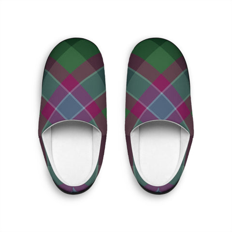 Dunans Rising Tartan Men's Slippers