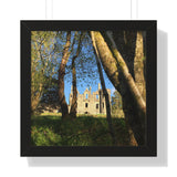 The Castle, the Woodland and the Moon, Framed