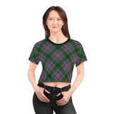 Dunans Rising Tartan Crop Tee