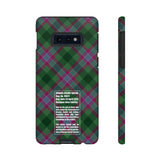Dunans Rising Tartan, with Official Tartan Stamp, Tough Cases