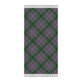 Dunans Rising Tartan Boho Beach Cloth