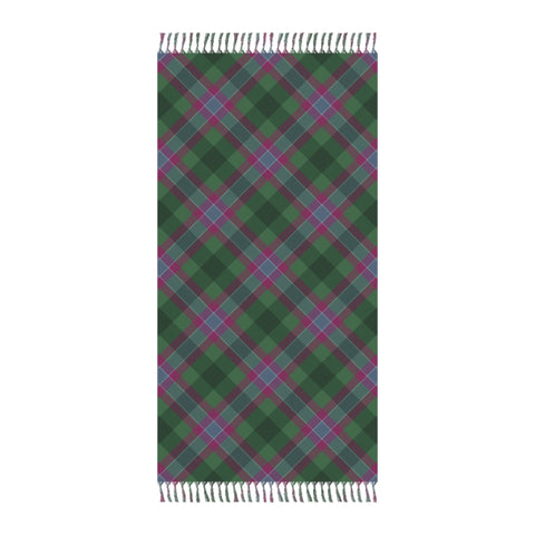 Dunans Rising Tartan Boho Beach Cloth