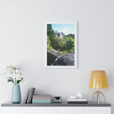 Dunans Castle in Springtime, Framed