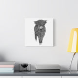 Liosmor Boy - Highland Coo (Matte Canvas, Stretched, 1.25")