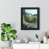 Dunans Castle in Springtime, Framed