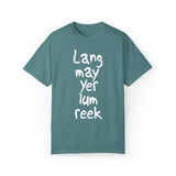 Lang May Yer Lum Reek Unisex Tee: Celebrating Scotland