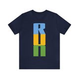 RUN (Colours BYG) tee