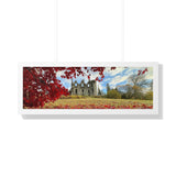 An Autumnal Dunans Castle, Framed