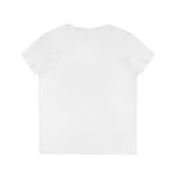Dunans Rising Heart - Ladies' V-Neck T-Shirt