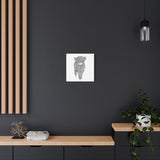Liosmor Boy (Highland Cow) (Canvas, Stretched, 1.25")