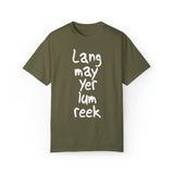 Lang May Yer Lum Reek Unisex Tee: Celebrating Scotland