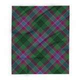 Dunans Rising Tartan Arctic Fleece Blanket