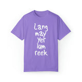 Lang May Yer Lum Reek Unisex Tee: Celebrating Scotland