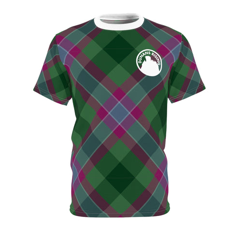 Dunans Rising Logo Tartan Tee