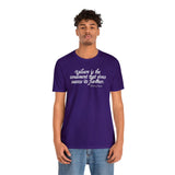Failure is the condiment that gives success its flavour ... Tee