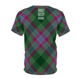 Dunans Rising Logo Tartan Tee