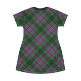 Dunans Rising Tartan T-Shirt Dress