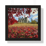 An Autumnal Dunans Castle, Framed
