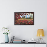 An Autumnal Dunans Castle, Framed
