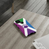 Dunans Castle Saltire Flag, Tough Cases