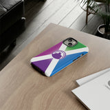 Dunans Castle Saltire Flag, Tough Cases