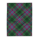 Dunans Rising Tartan Arctic Fleece Blanket