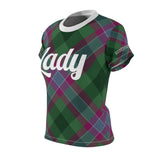 Lady Dunans Rising Tartan Women's Tee