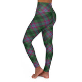 Dunans Rising Tartan High Waisted Yoga Leggings