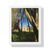 The Castle, the Woodland and the Moon, Framed
