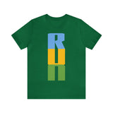 RUN (Colours BYG) tee