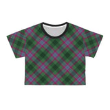Dunans Rising Tartan Crop Tee