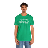 Failure is the condiment that gives success its flavour ... Tee