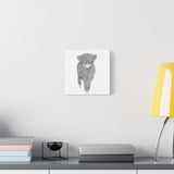Liosmor Boy (Highland Cow) (Canvas, Stretched, 1.25")